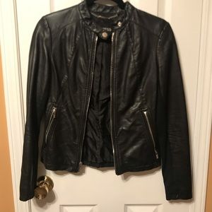Express leather jacket